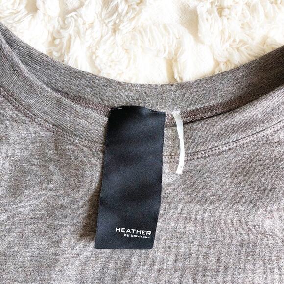 Heather By Bordeaux Super Soft Sweatshirt Size Small - Picture 8 of 10